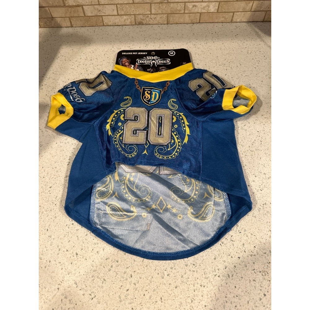 Athentic SNOOP DOGG Dog Pet Jersey Shirt size‎ medium #113